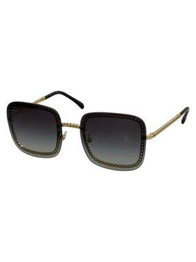 ISO Chic Black Chanel Sunglasses CHANEL Sunglasses: Shield Sunglasses, nylon — Fashion | CHANEL main image 3